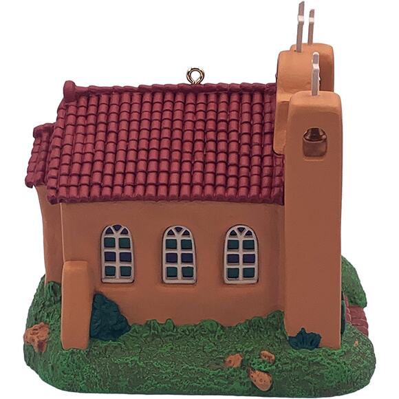 Hallmark Keepsake 2000 Candlelight Services ADOBE CHURCH #3 Light Ornament w/Box - Picture 6 of 8